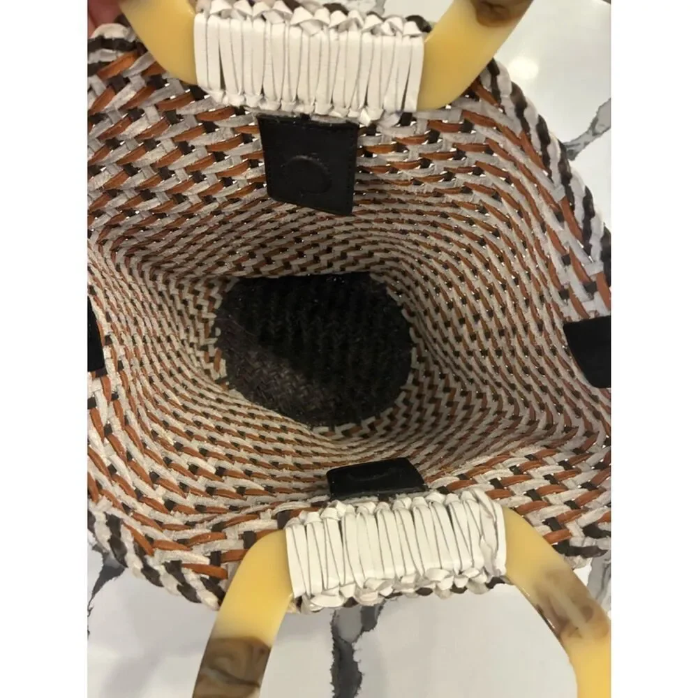 Loeffel Randall Multi Woven Fan Tote